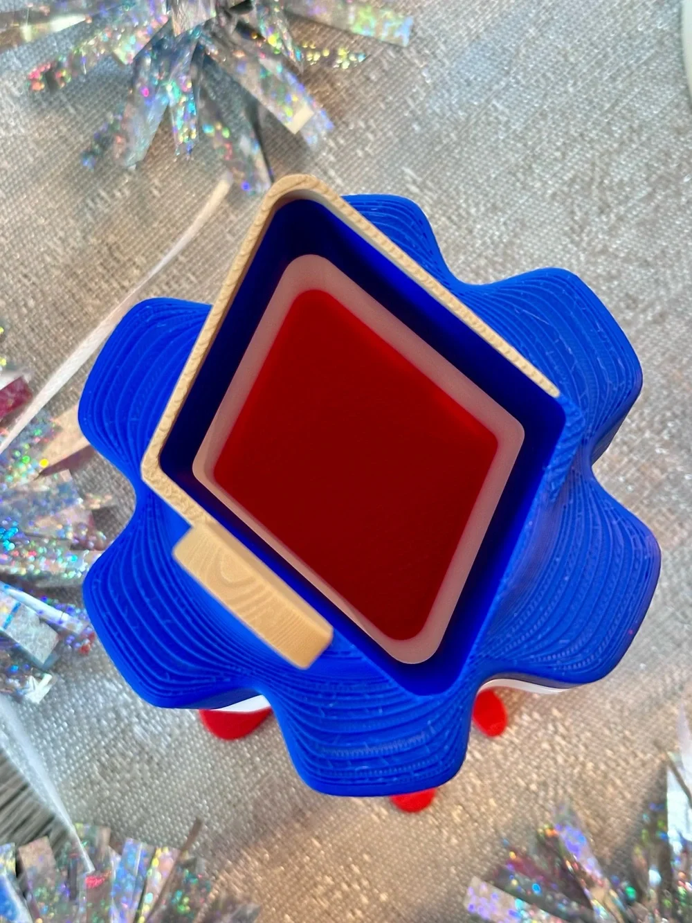 Patriotic Red, White, and Blue Popsicle Soap holder for Bath & Body Works